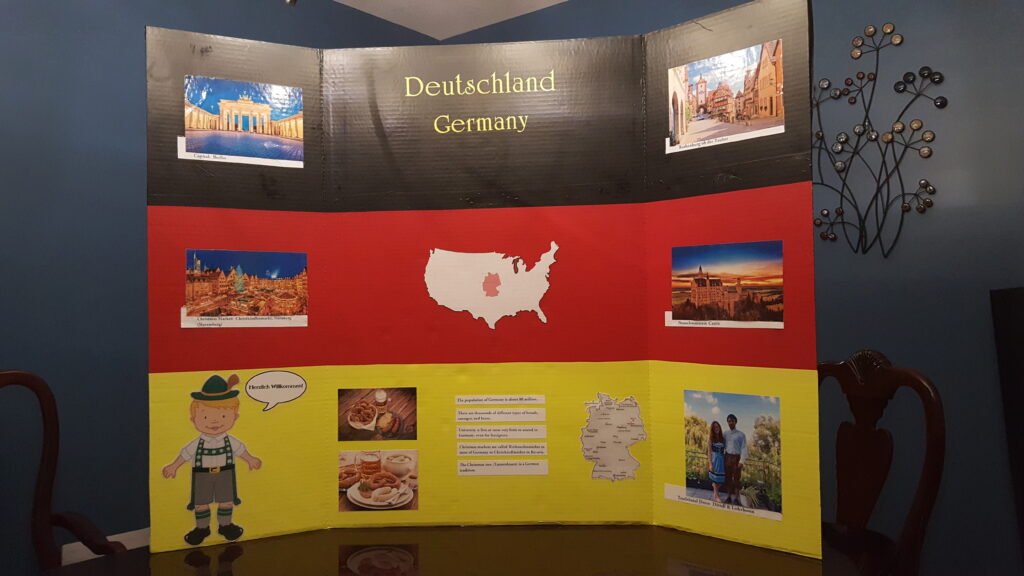 Poster I made for the 2019 Missouri Western State University International Fair