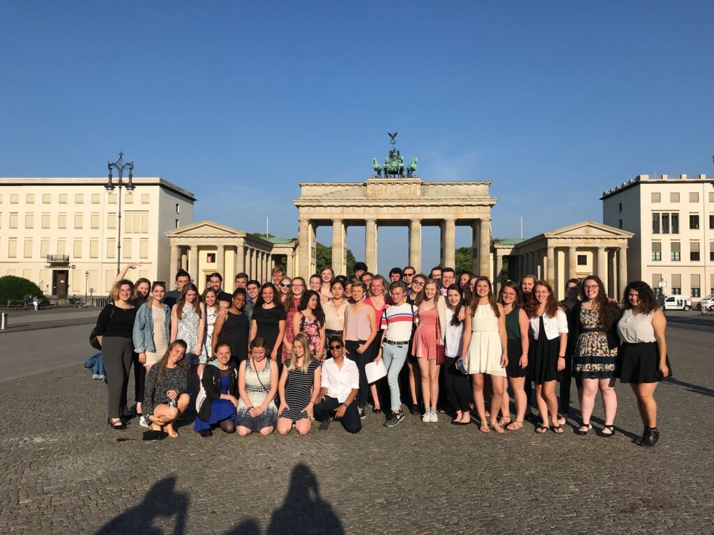 Myself and all the YFU/CBYX students 2017-2018 in Berlin