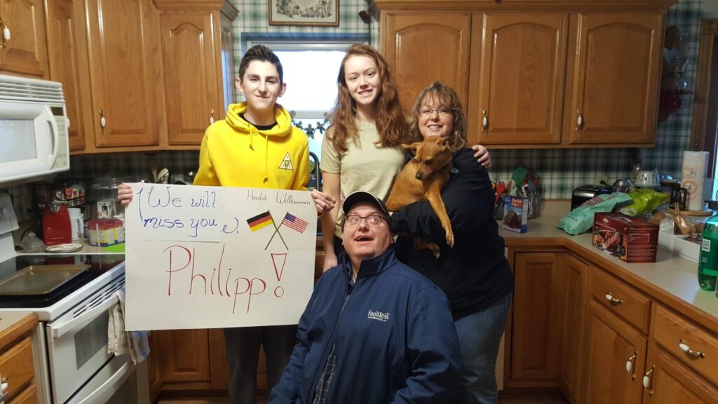 My family's last day with our exchange student before we sent him home